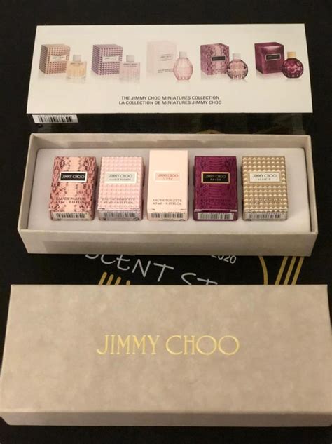 jimmy choo miniatures collection.